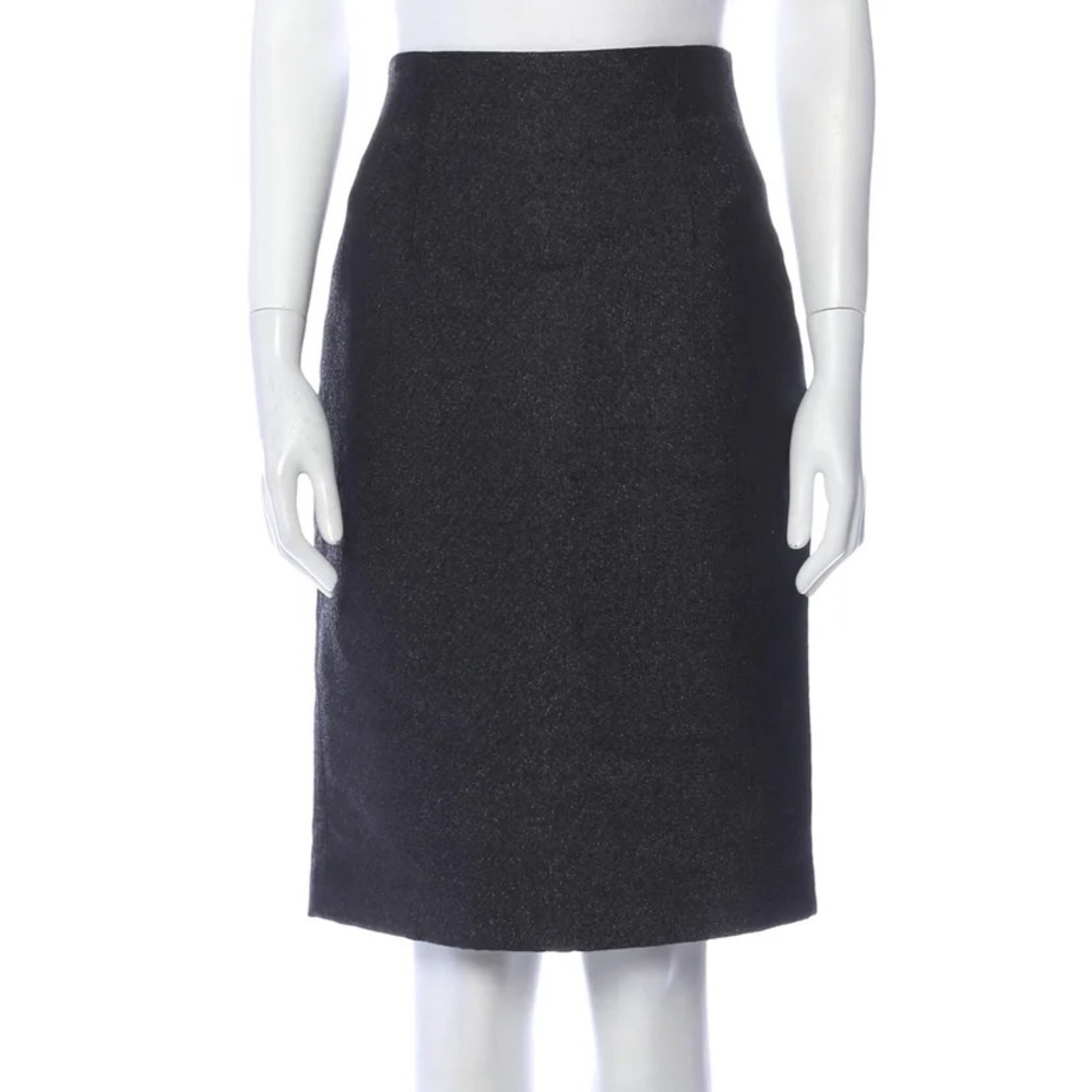 Barney's New York knee length pencil Skirt solid workwear Made in Italy